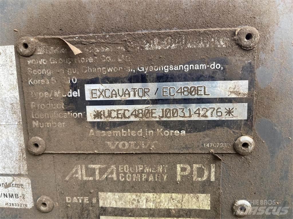 Volvo EC480EL Гусеничные экскаваторы