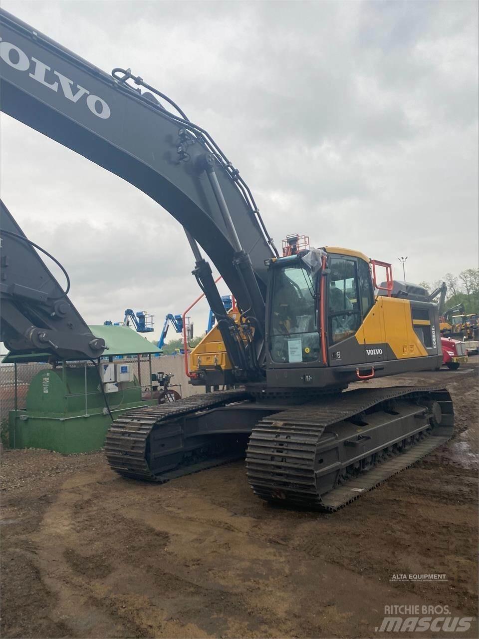 Volvo EC480EL Гусеничные экскаваторы