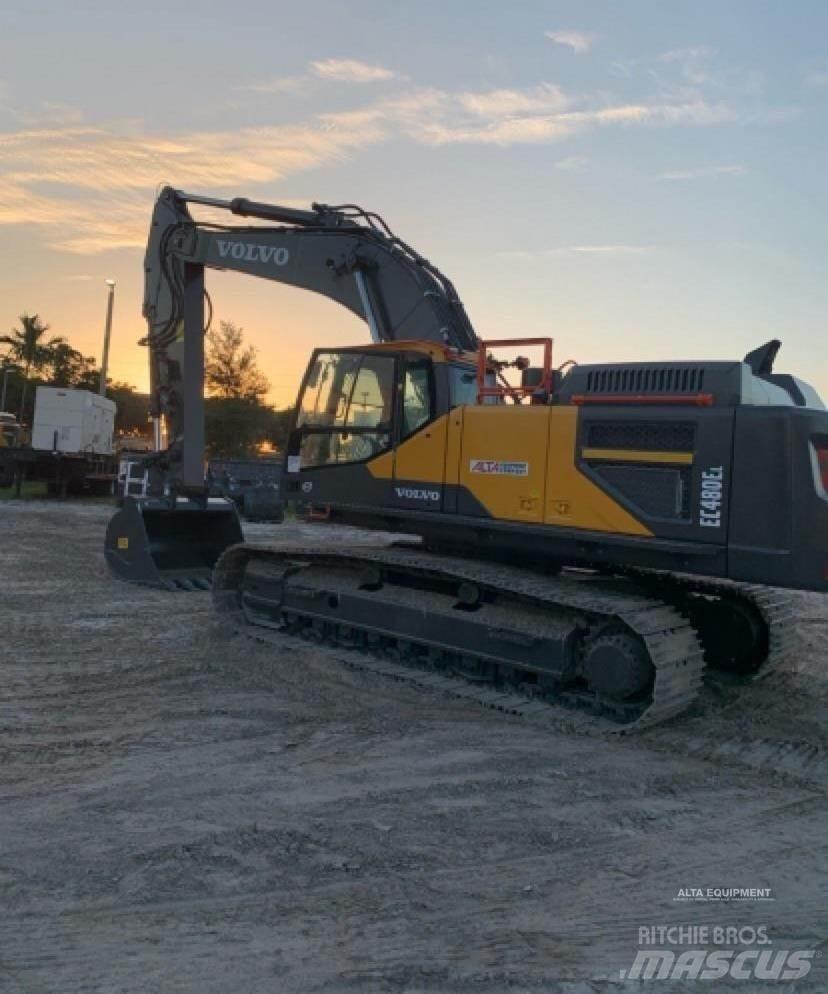 Volvo EC480EL Гусеничные экскаваторы