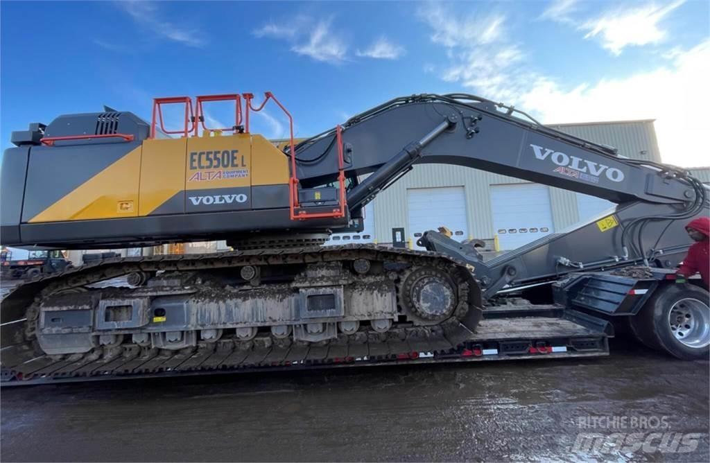Volvo EC550EL Гусеничные экскаваторы
