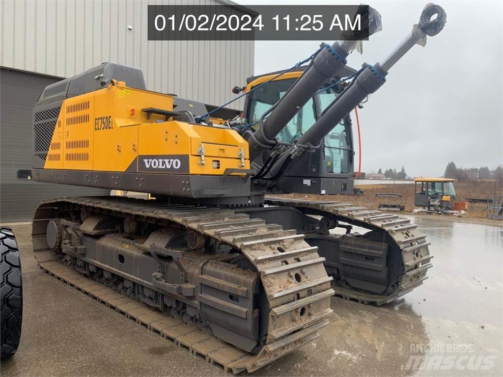 Volvo EC750EL Гусеничные экскаваторы
