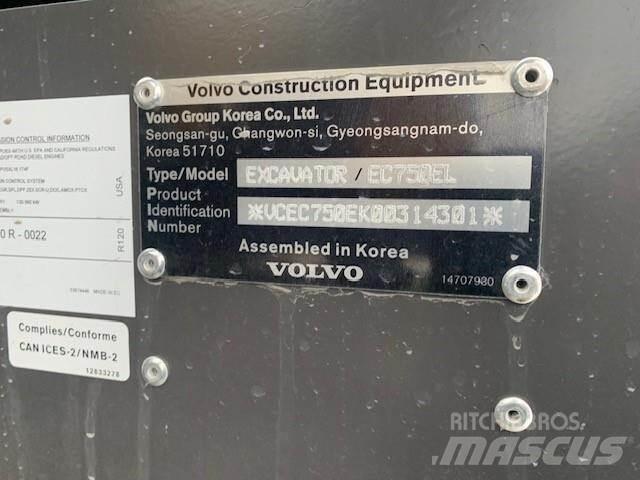 Volvo EC750EL Гусеничные экскаваторы