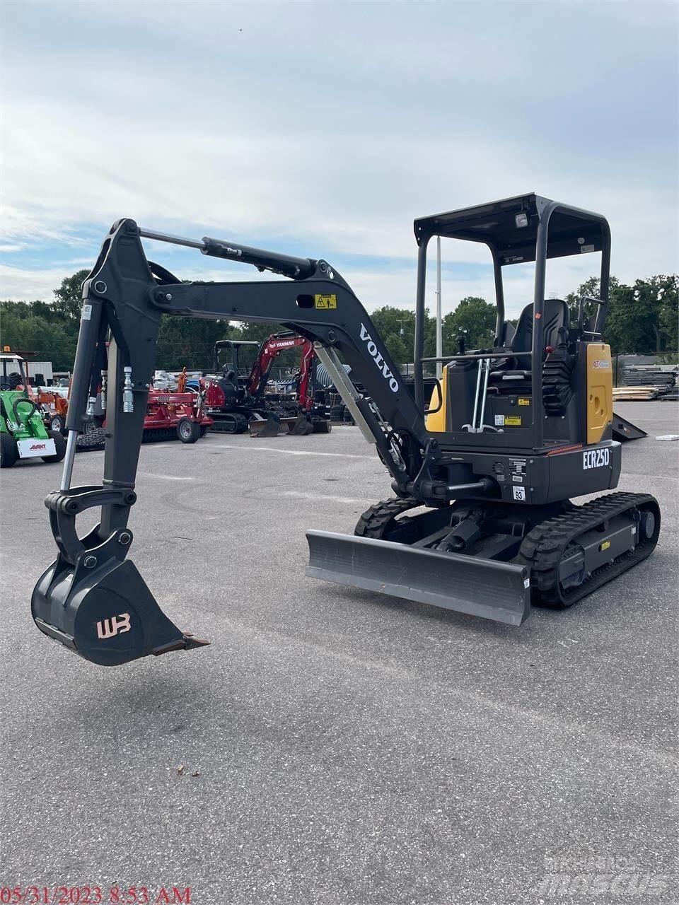 Volvo ECR25D Мини-экскаваторы