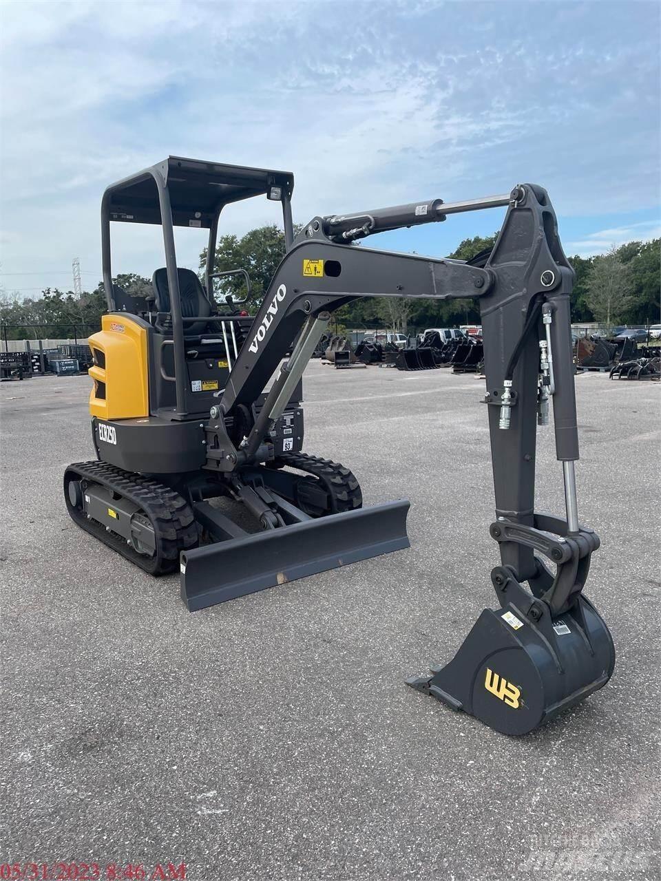 Volvo ECR25D Мини-экскаваторы