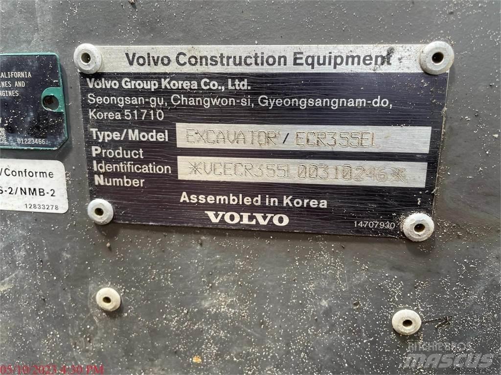 Volvo ECR355EL Гусеничные экскаваторы