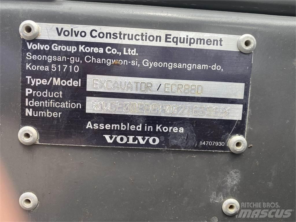 Volvo ECR88D Гусеничные экскаваторы