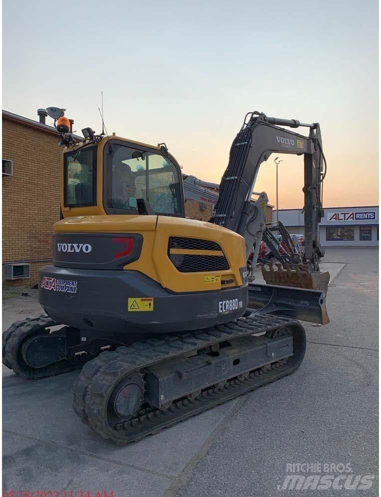 Volvo ECR88D Гусеничные экскаваторы