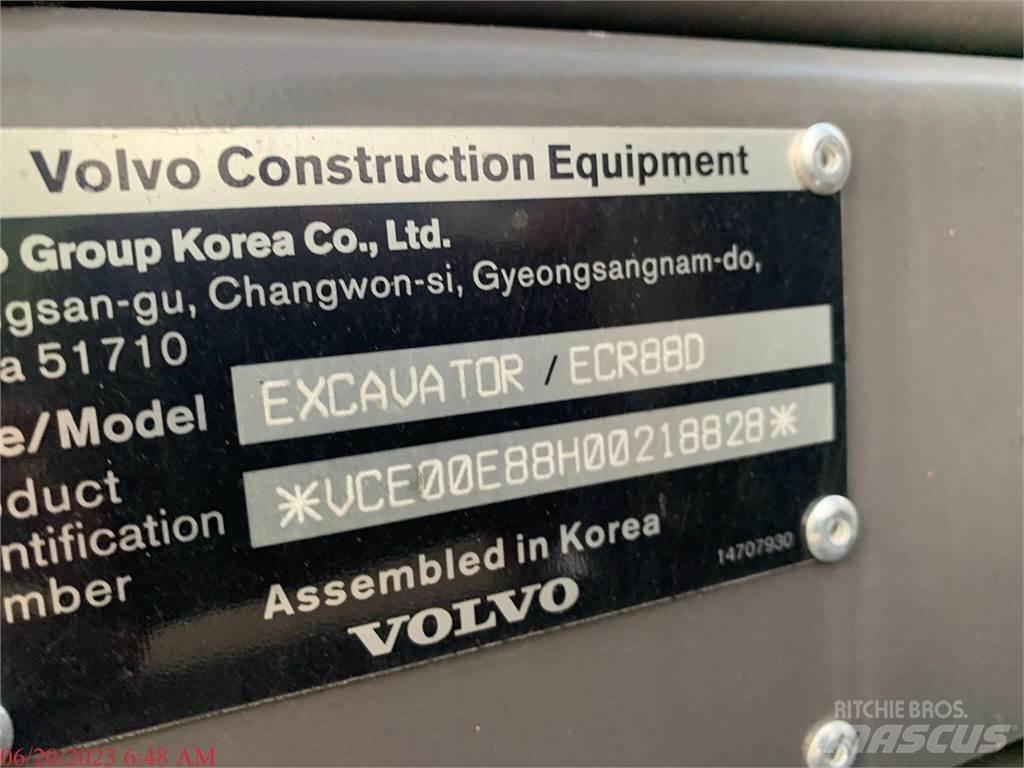 Volvo ECR88D Гусеничные экскаваторы