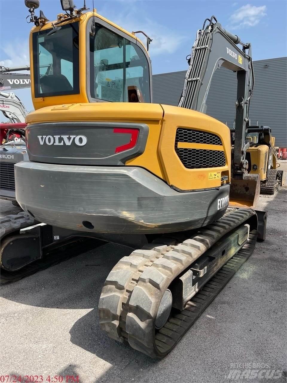 Volvo ECR88D Гусеничные экскаваторы