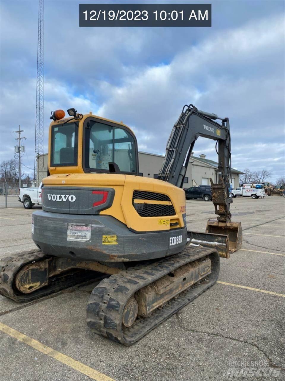Volvo ECR88D Гусеничные экскаваторы