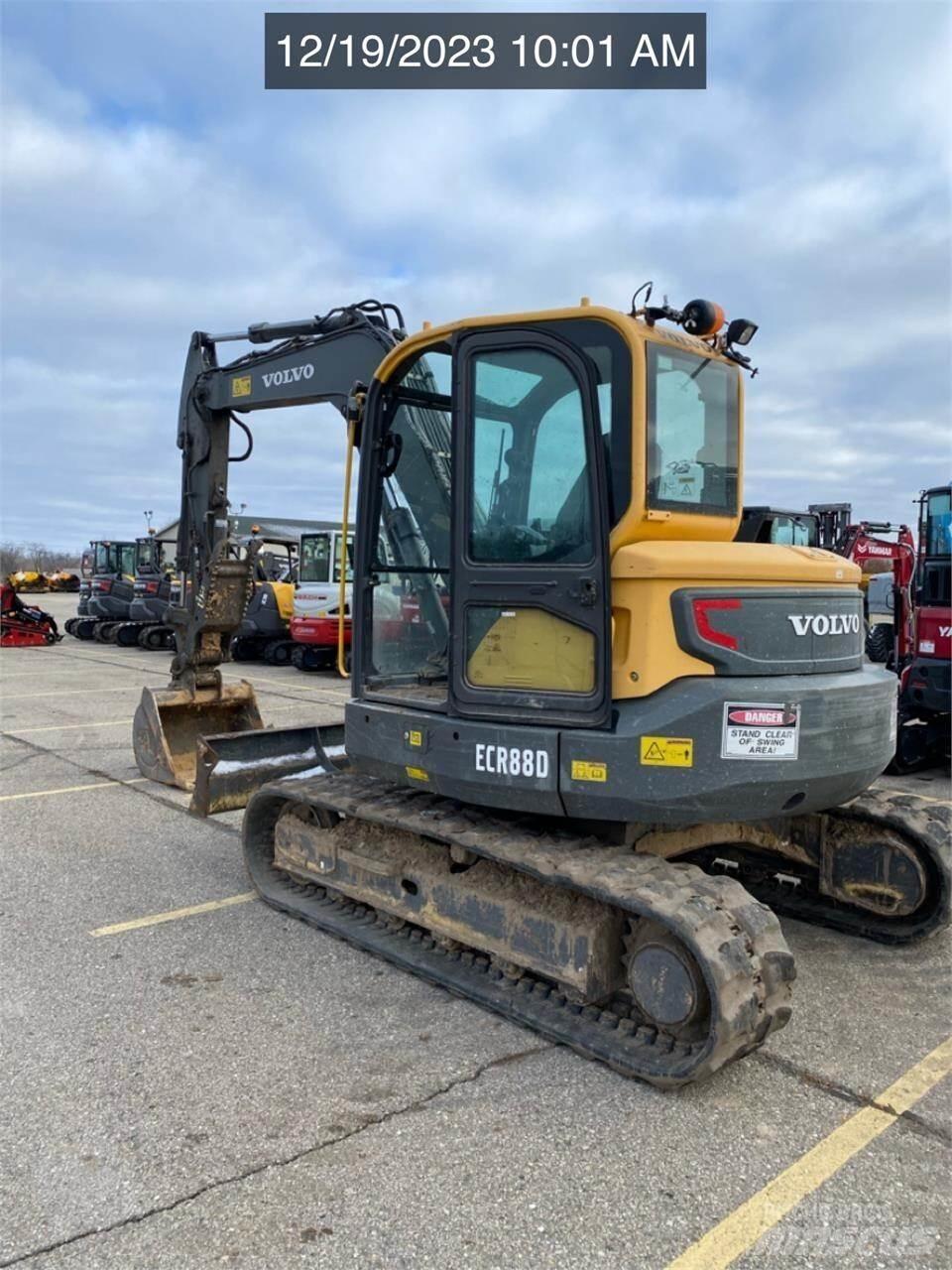 Volvo ECR88D Гусеничные экскаваторы