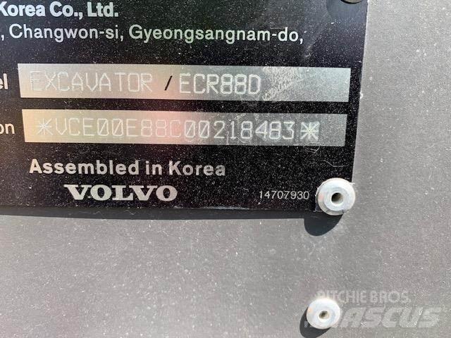 Volvo ECR88D Гусеничные экскаваторы