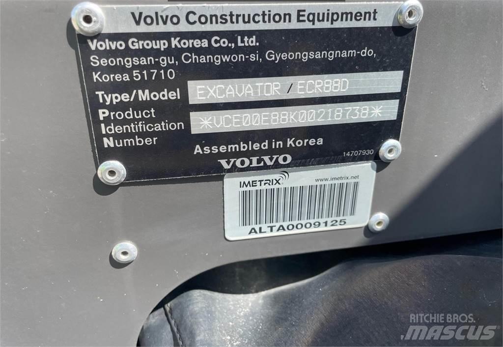 Volvo ECR88D Гусеничные экскаваторы