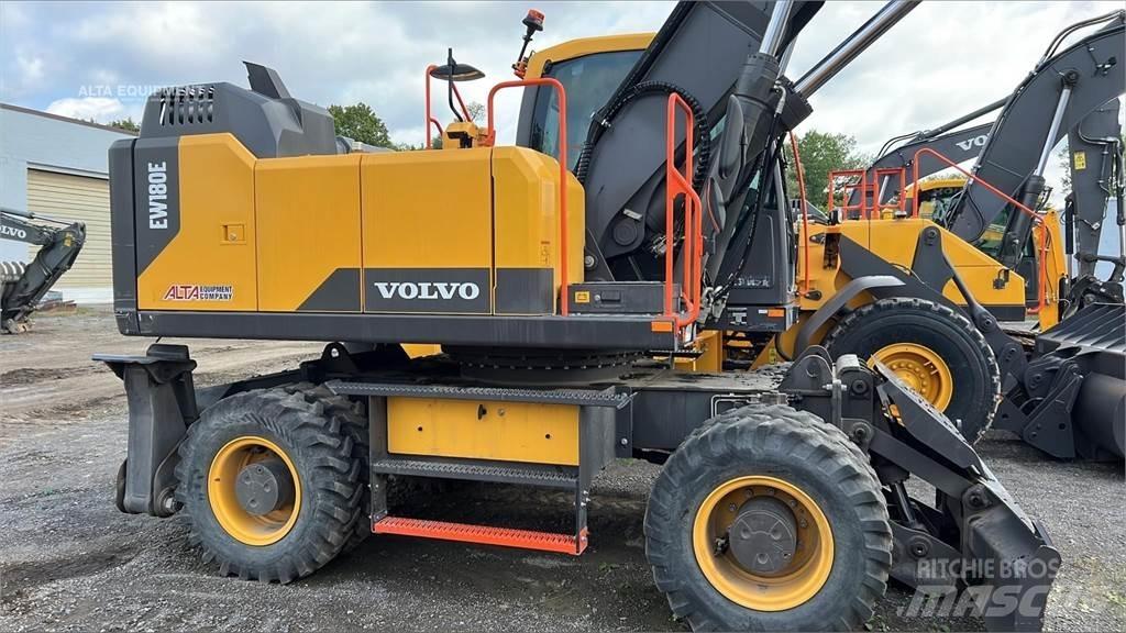 Volvo EW180E Колёсные экскаваторы