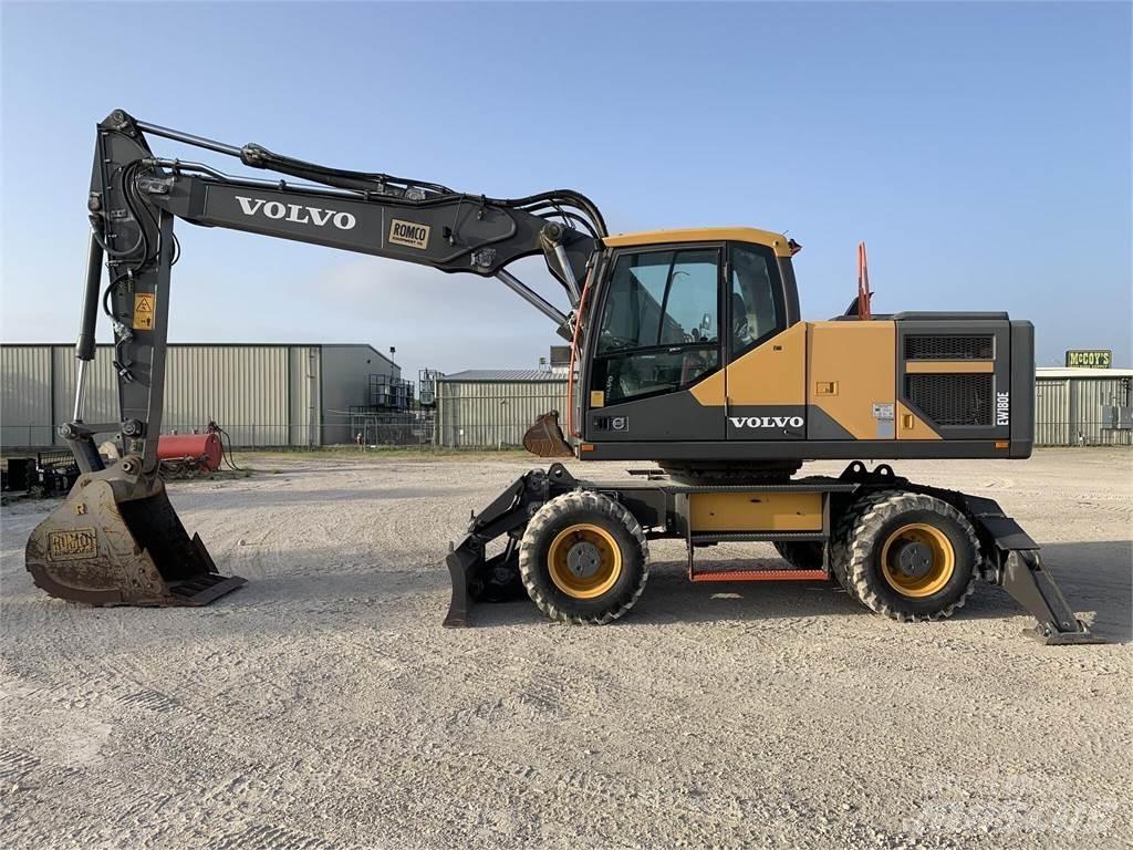 Volvo EW180E Колёсные экскаваторы