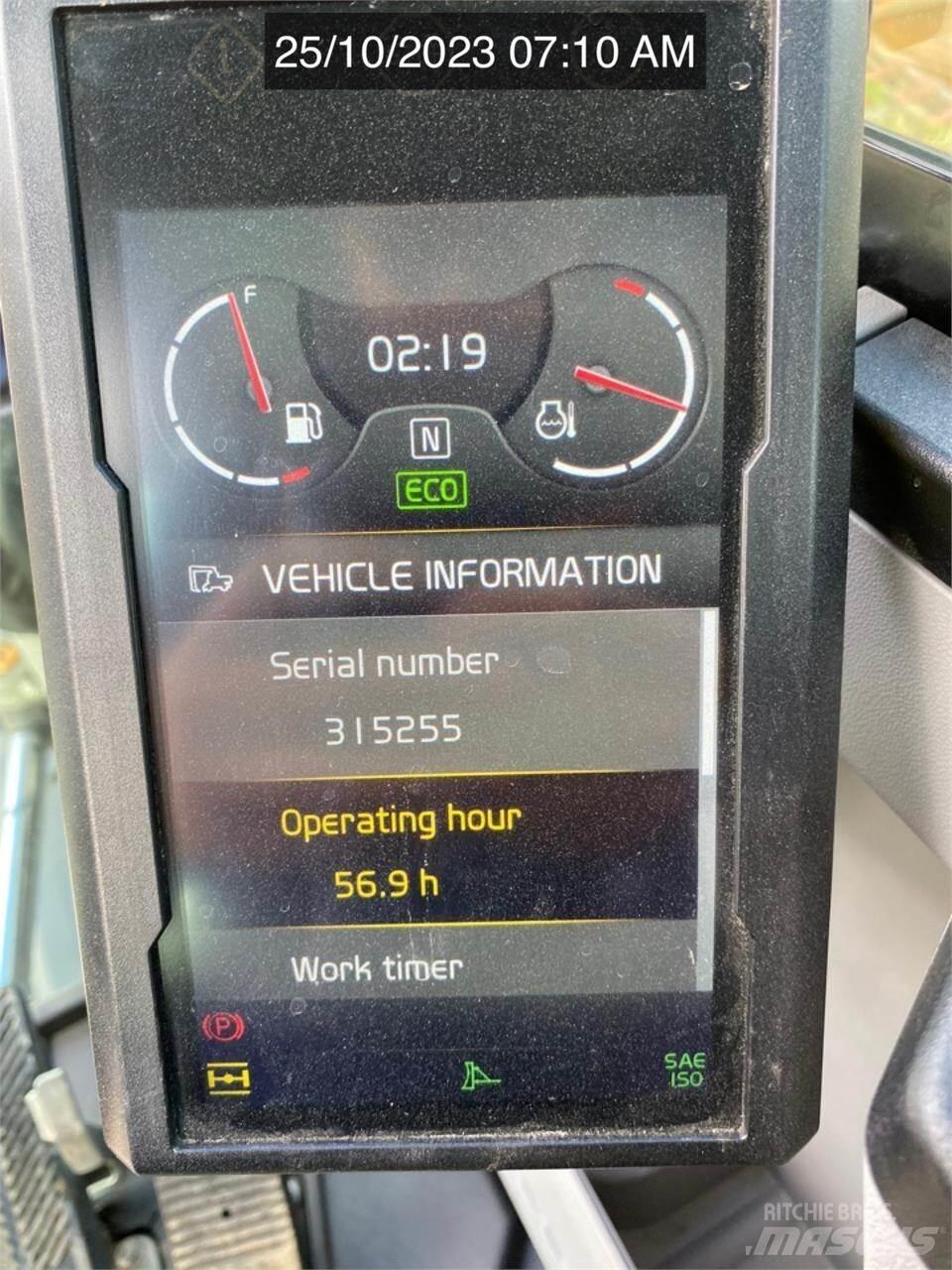 Volvo EW60E Колёсные экскаваторы