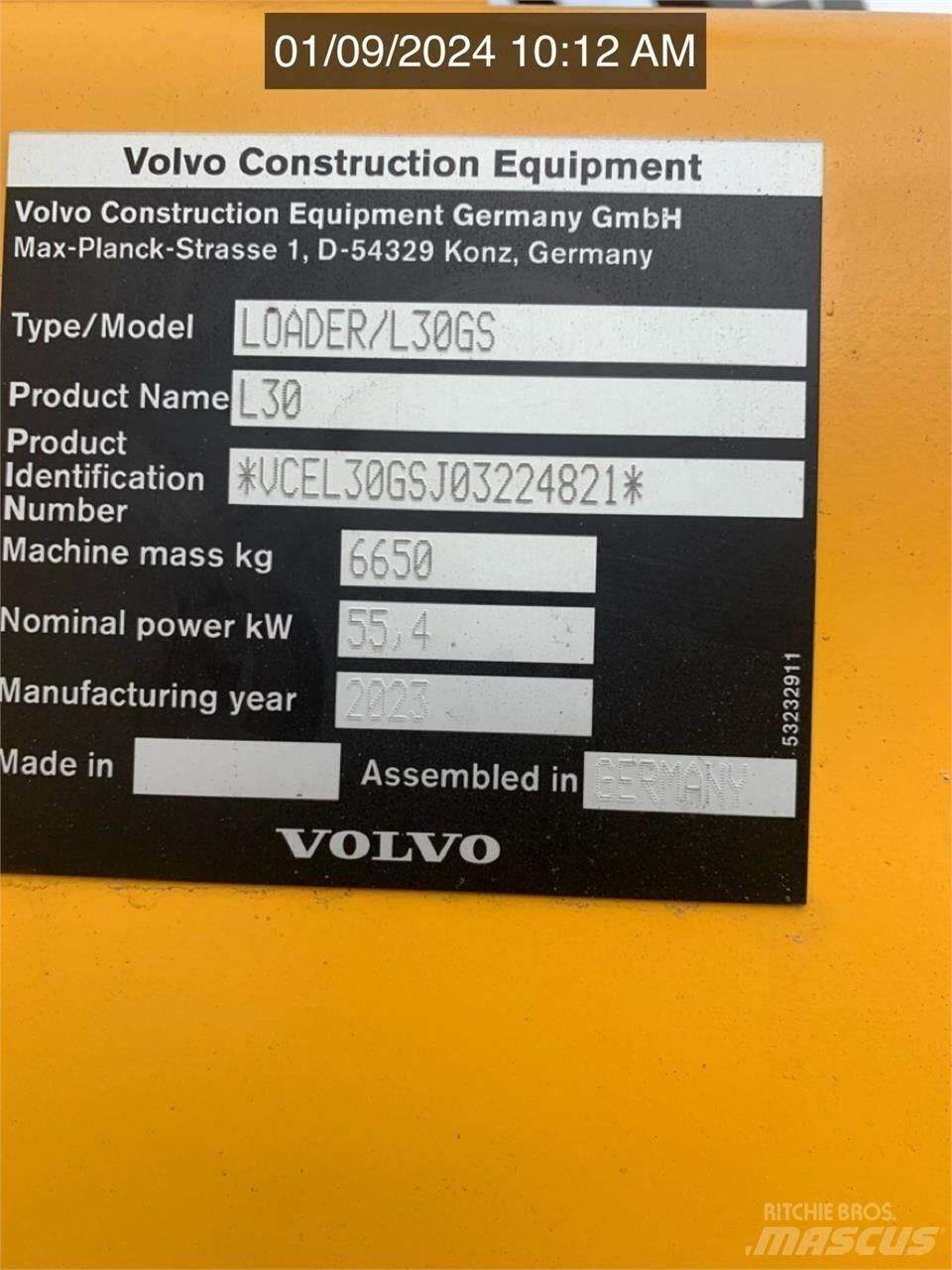 Volvo L30GS Фронтальные погрузчики