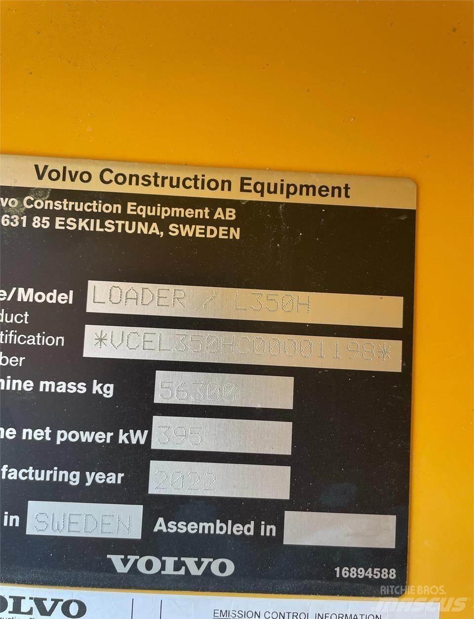Volvo L350H Фронтальные погрузчики