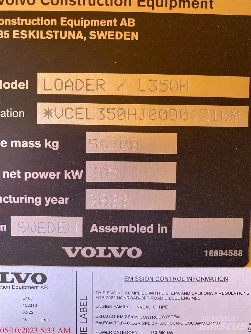 Volvo L350H Фронтальные погрузчики
