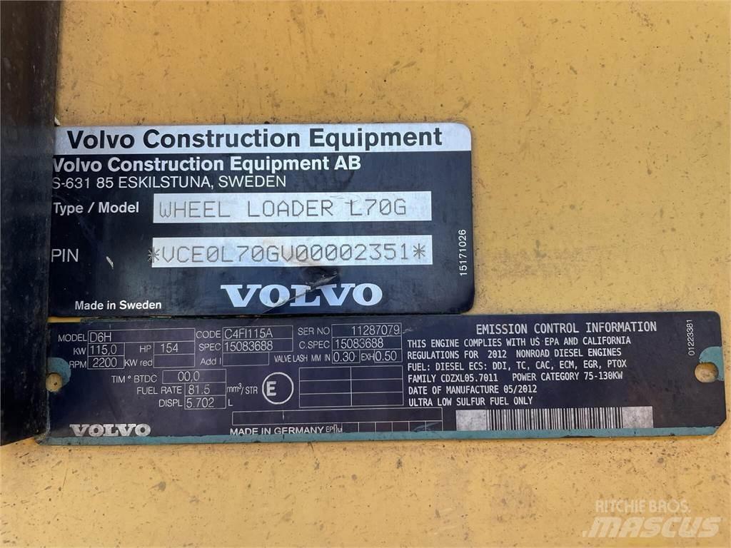 Volvo L70G Фронтальные погрузчики