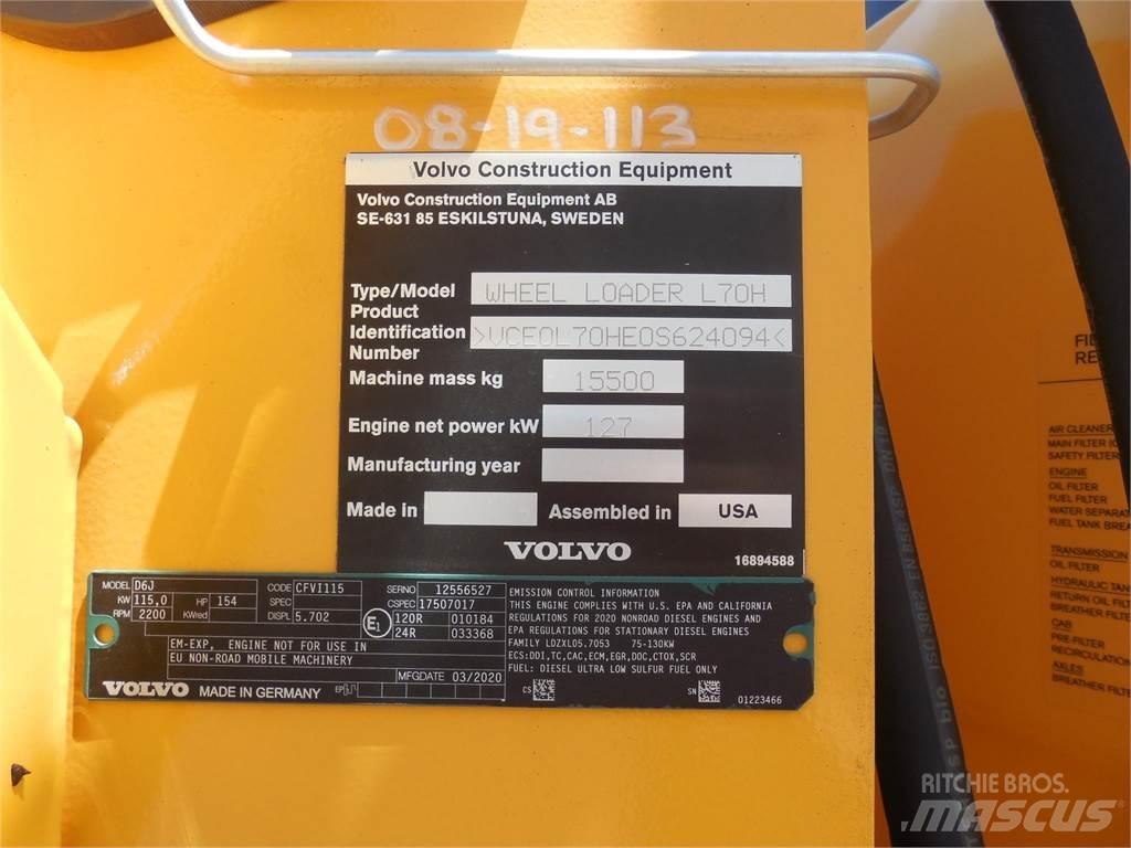 Volvo L70H Фронтальные погрузчики