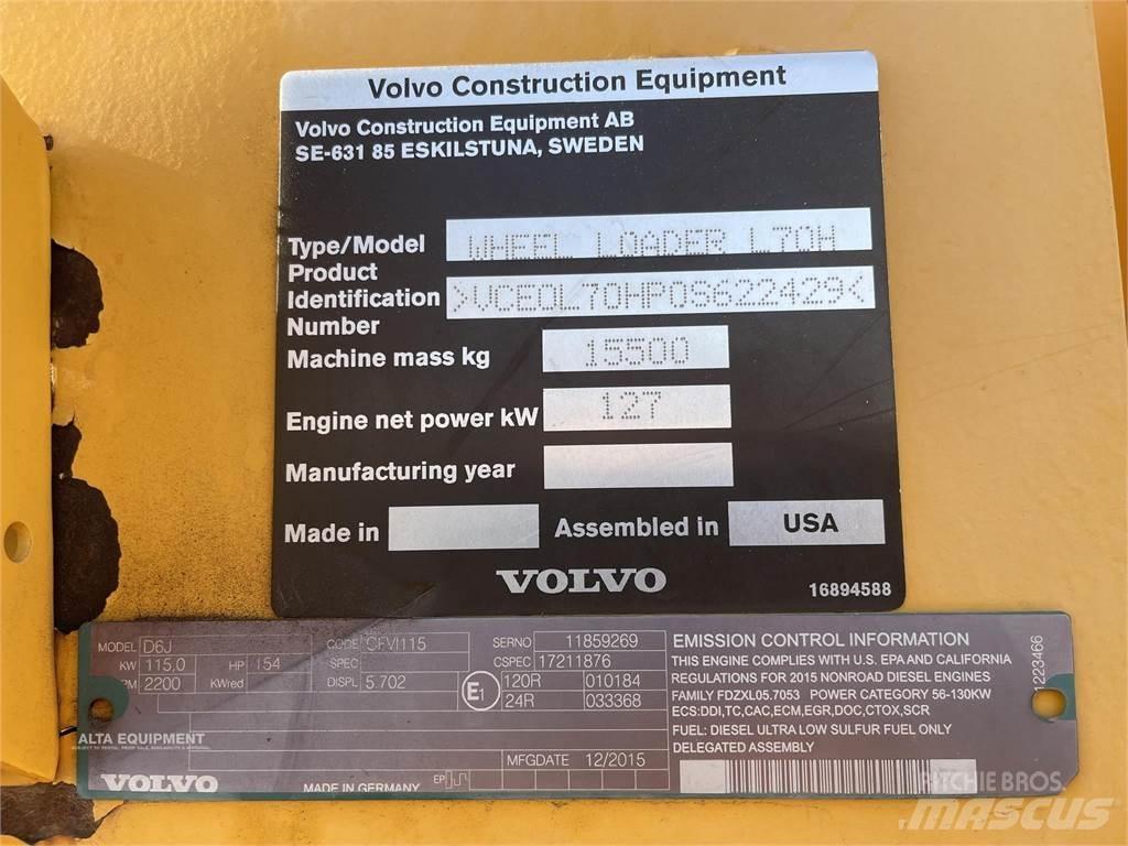 Volvo L70H Фронтальные погрузчики