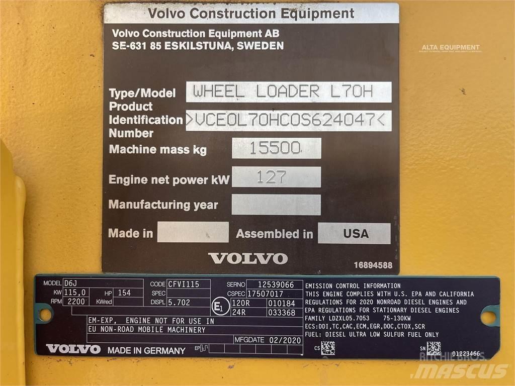 Volvo L70H Фронтальные погрузчики