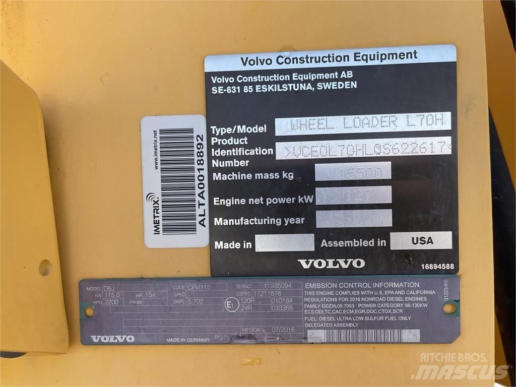 Volvo L70H Фронтальные погрузчики