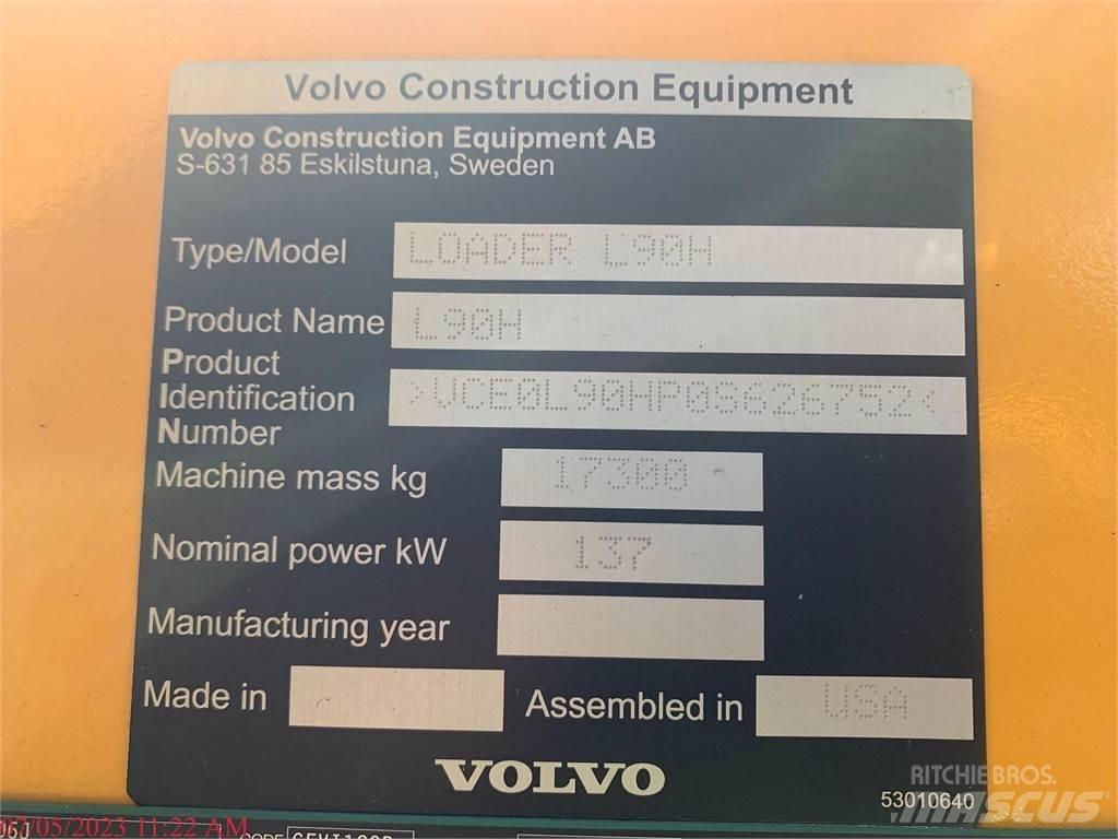 Volvo L90H Фронтальные погрузчики