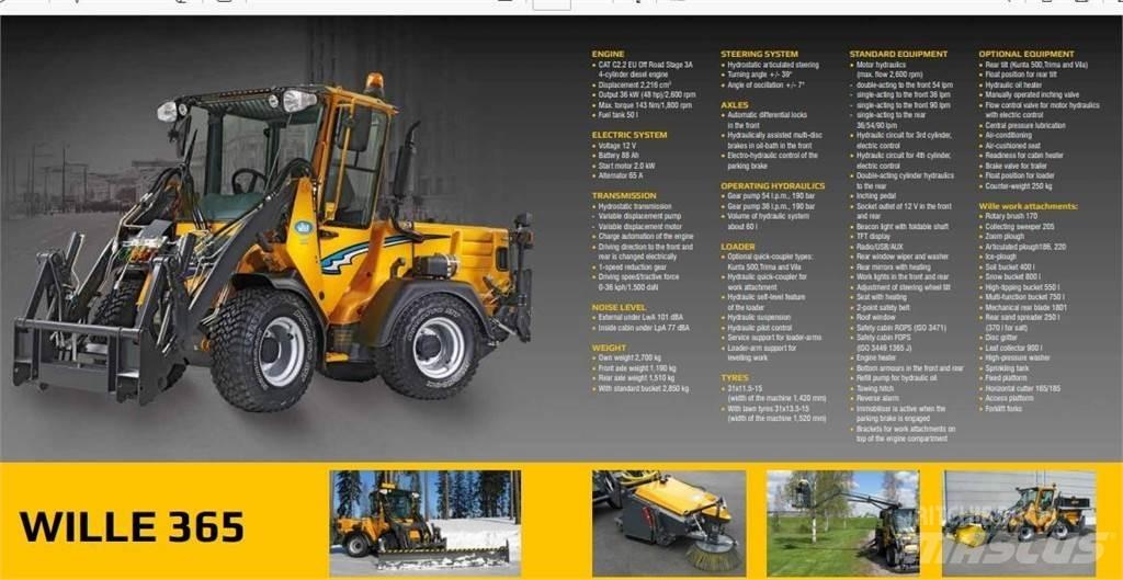 Wille 365 Фронтальные погрузчики