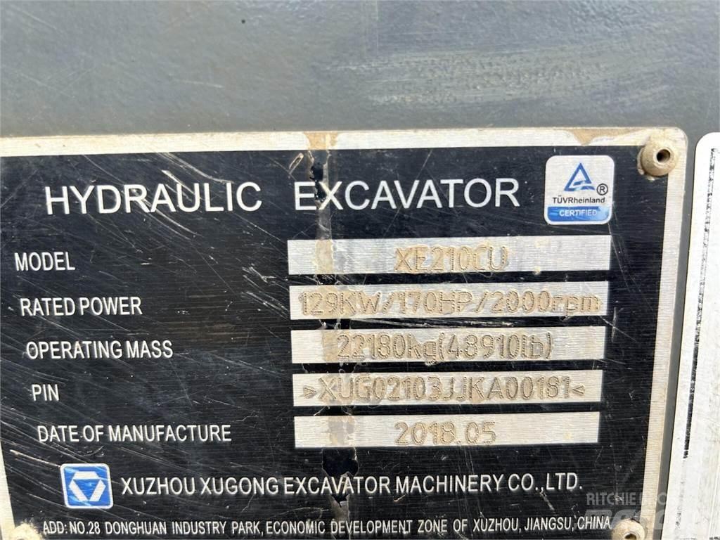 XCMG XE210CU Гусеничные экскаваторы