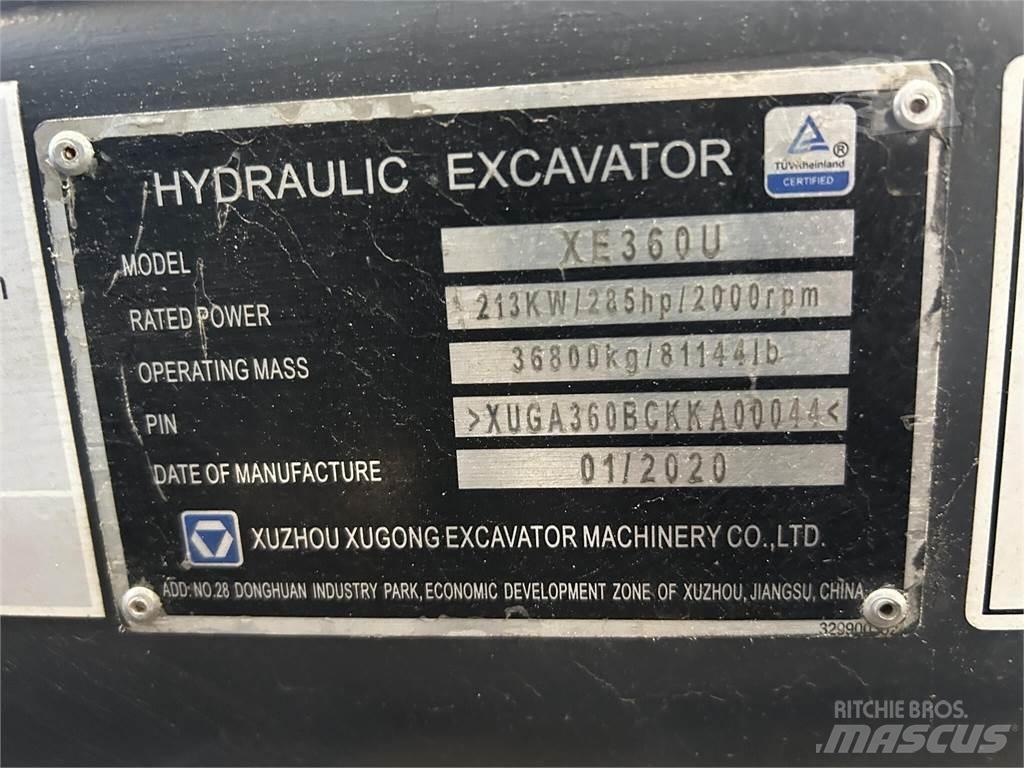 XCMG XE360U Гусеничные экскаваторы