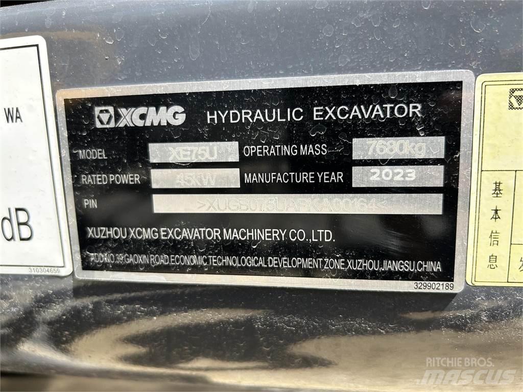XCMG XE75U Гусеничные экскаваторы