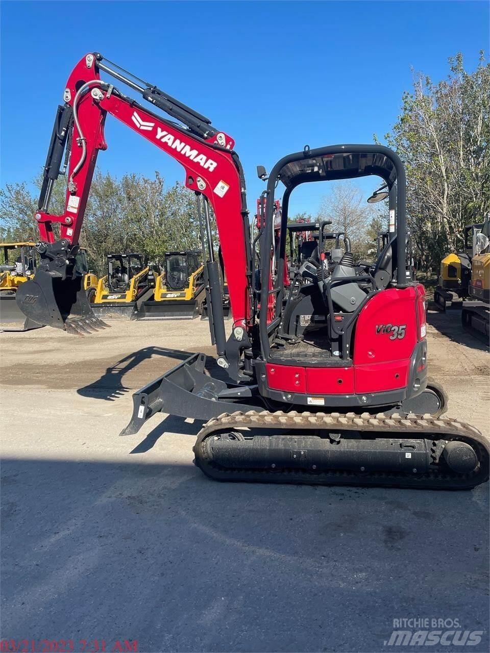 Yanmar VIO35-6A Мини-экскаваторы