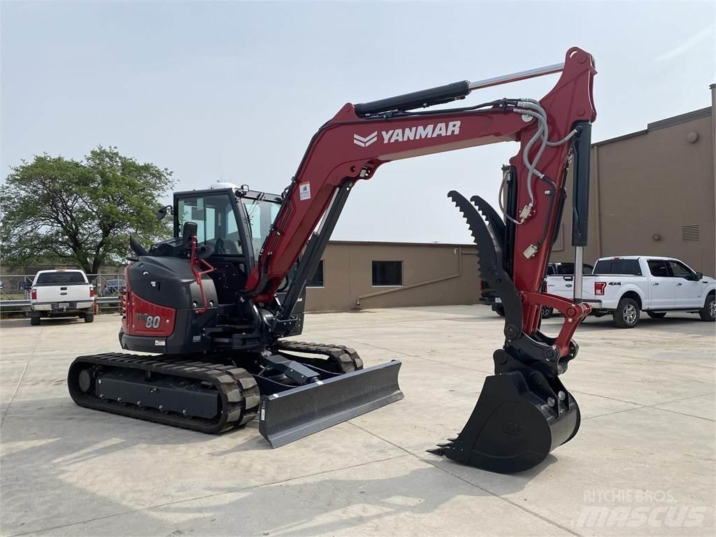 Yanmar VIO80 Гусеничные экскаваторы