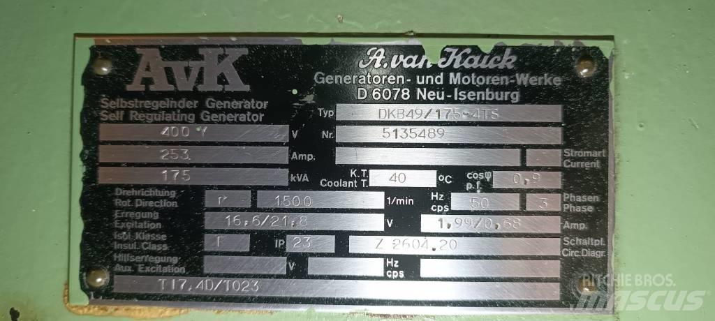 AVK DKB49/175-4TS Другие генераторы