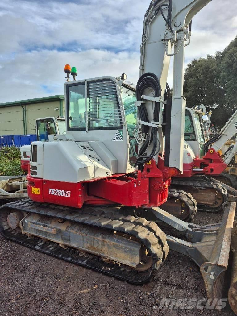 Takeuchi TB 280 FR Малые экскаваторы 7т-12т