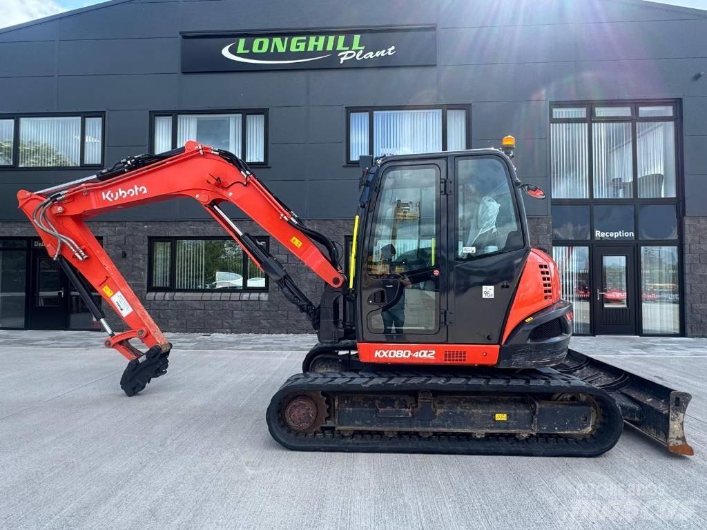 Kubota KX 080-4 Малые экскаваторы 7т-12т