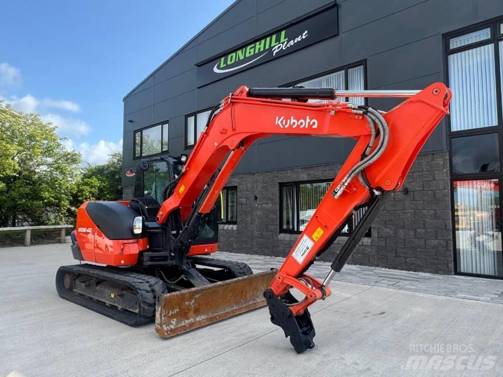 Kubota KX 080-4 Малые экскаваторы 7т-12т