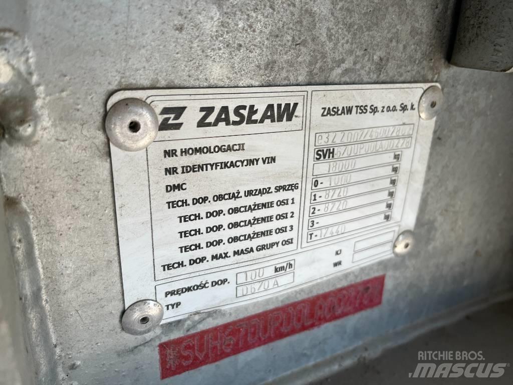 Zaslaw D-670A Самосвальные прицепы