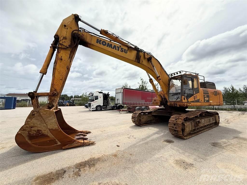 Komatsu PC490LC-10 Гусеничные экскаваторы