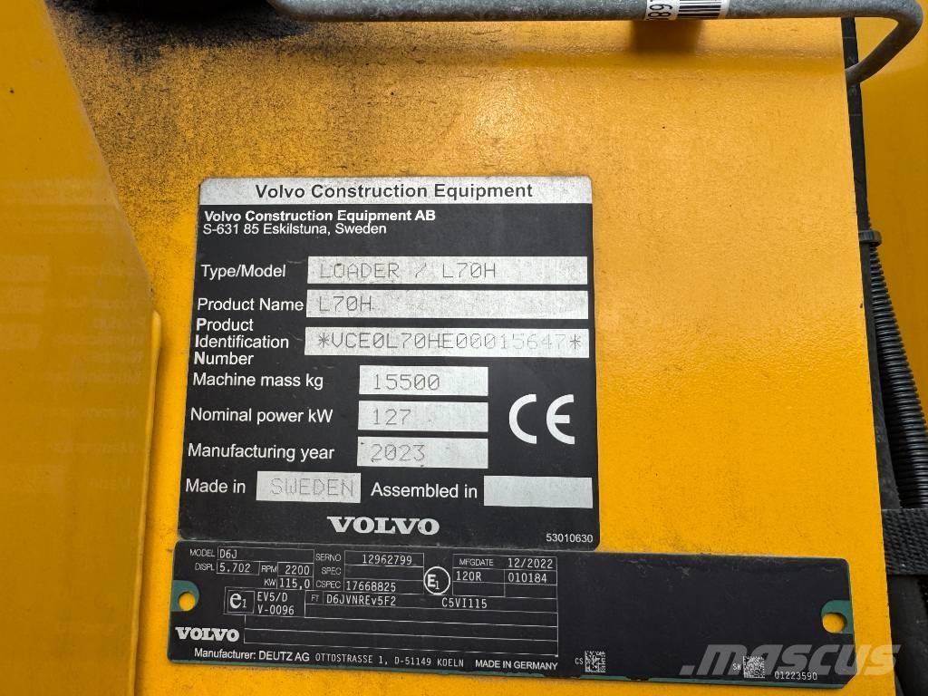 Volvo L 70 H Фронтальные погрузчики