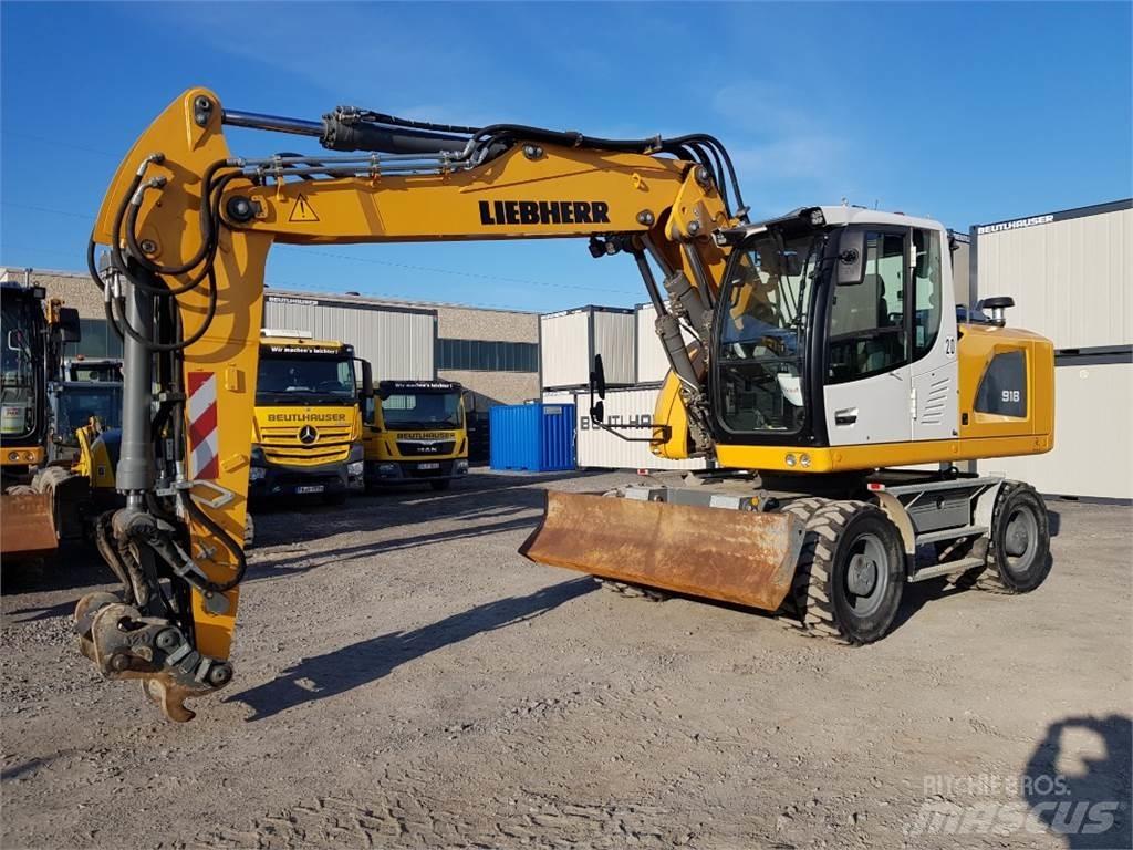 Liebherr A918 Колёсные экскаваторы