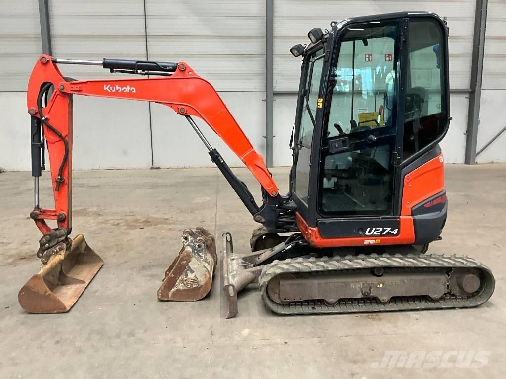 Kubota U 27-4 Мини-экскаваторы