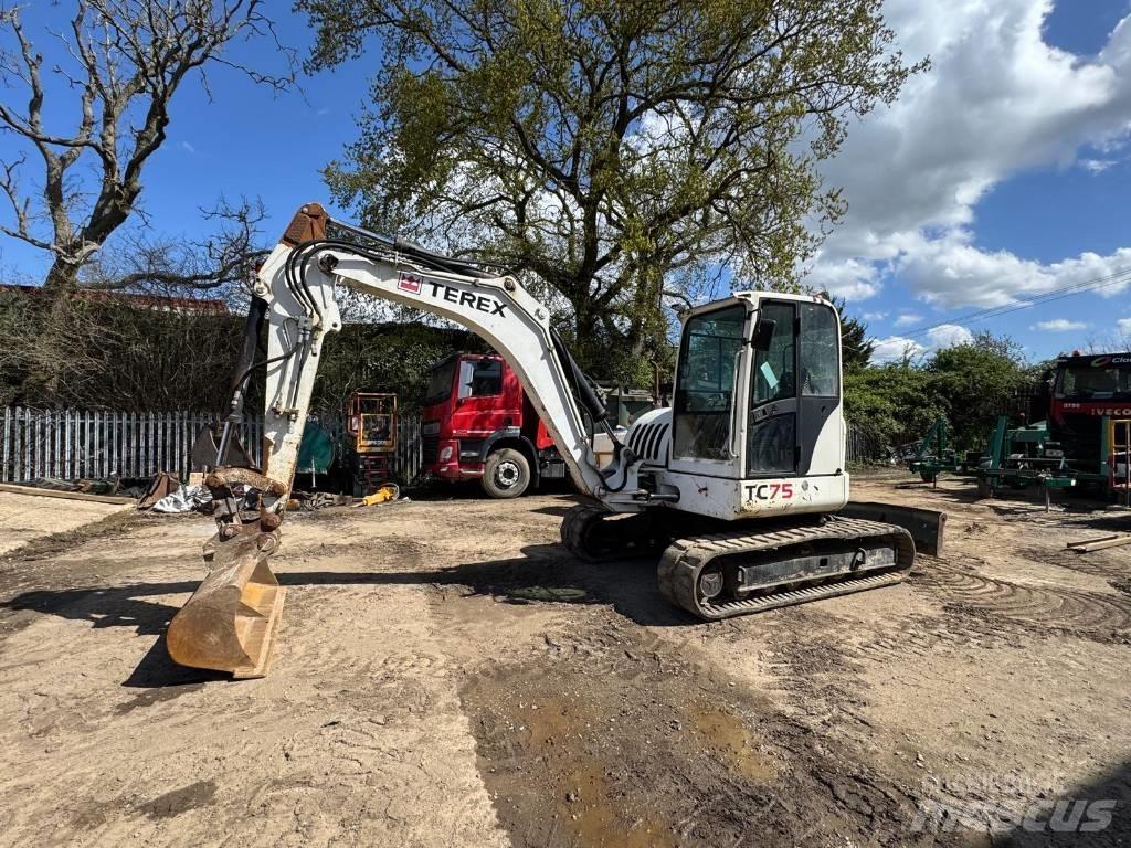 Terex TC 75 Малые экскаваторы 7т-12т