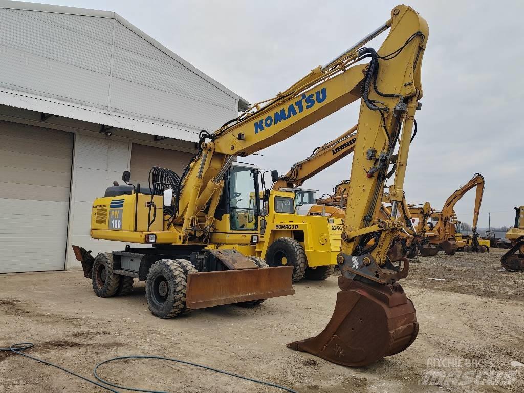Komatsu PW 180-7EO Колёсные экскаваторы