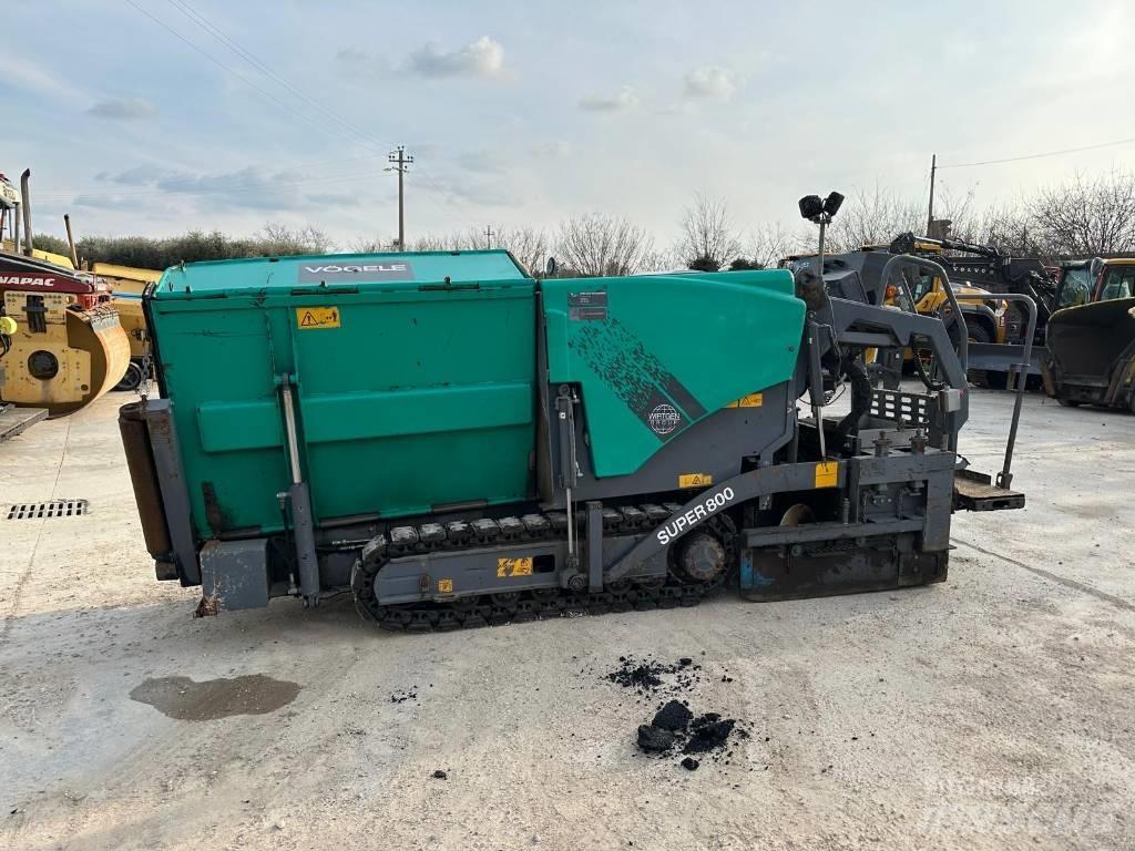 Vögele Super 800 Асфальтоукладчики