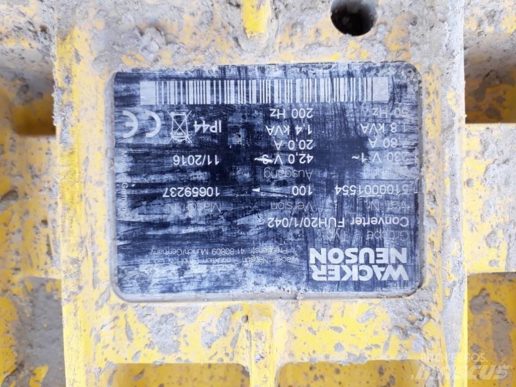 Wacker Neuson FUH20 Вибропрессы для плитки и бордюров
