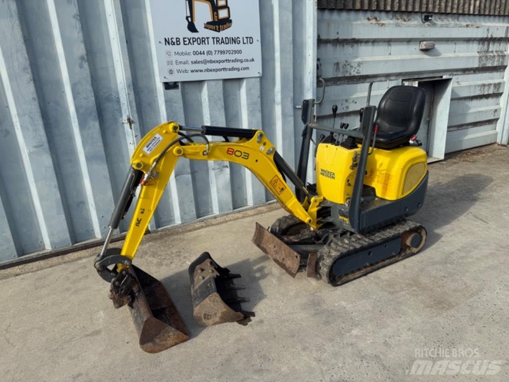 Wacker Neuson 803 Мини-экскаваторы