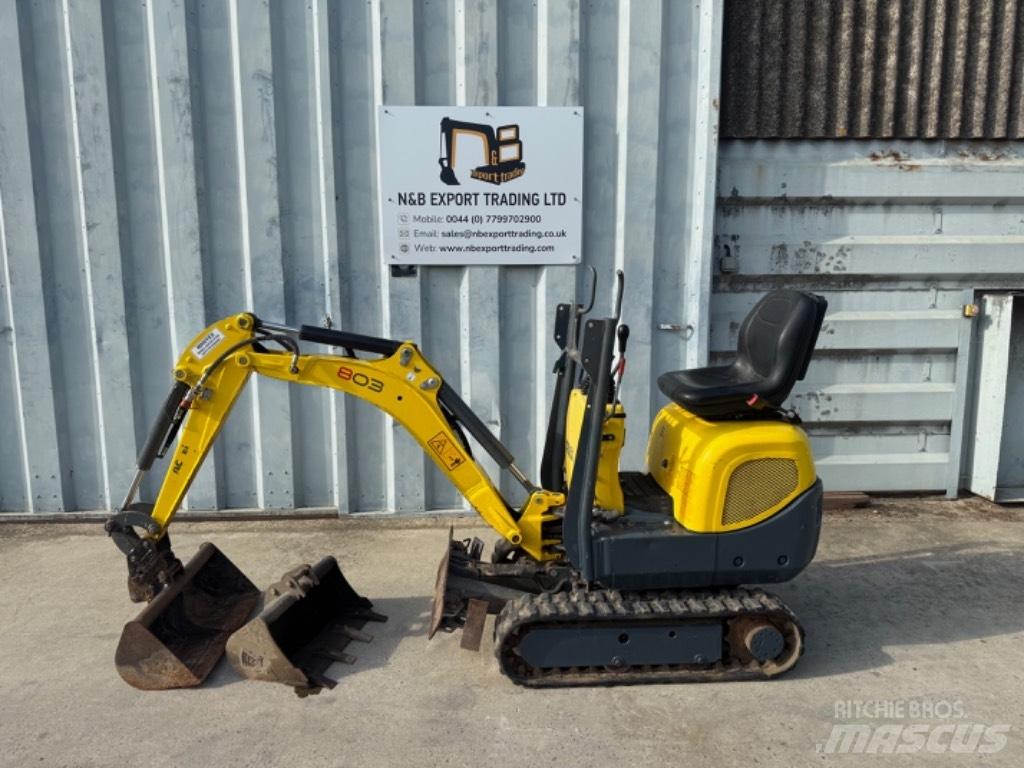 Wacker Neuson 803 Мини-экскаваторы
